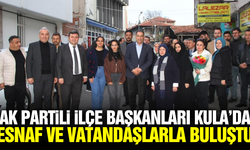 AK Parti'li başkanlardan Kula'da vatandaşlarla bir araya geldi