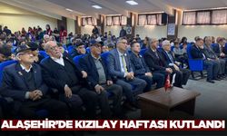 Alaşehir'de Kızılay Haftası programında tarihçe ve faaliyetler anlatıldı