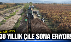 Alaşehir'de yılların sorunu tarihe karışıyor!