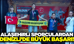 Alaşehirli sporcular turnuvaya damga vurdu!
