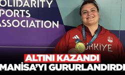 Manisa'da eğitim gören sporcudan altın zafer
