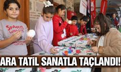 Ara tatil Şehzadeler'de sanatla renklendi!