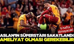 Galatasaray'a yıldız futbolcusundan kötü haber geldi