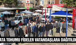 Binlerce kışlık fide vatandaşlara dağıtıldı