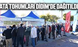 Ata tohumu seferberliği Didim’de yoğun ilgi gördü
