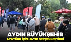 Ege'de Atatürk için hayır gerçekleştirildi