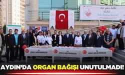 Aydın'da organ bağışına dikkat çekildi!