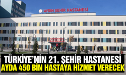 Aydın Şehir Hastanesi açılış için gün saymaya başladı