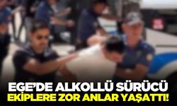 Aydın'da alkollü sürücü, polisi tehdit etmişti: Açıklama geldi!
