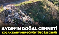 Koçak Kanyonu adeta çöplüğe dönüştü!