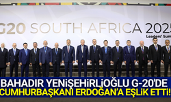 Bahadır Yenişehirlioğlu G-20'de Cumhurbaşkanı Erdoğan'a eşlik etti
