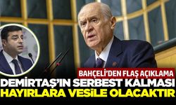 Bahçeli'den sürpriz Demirtaş açıklaması