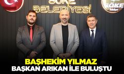 Başhekim Yılmaz, Başkan Arıkan ile bir araya geldi