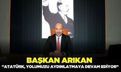 Başkan Arıkan, "Atatürk, özgürlüğün simgesidir"