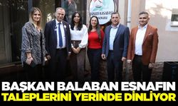 Başkanı Balaban’dan esnaf çıkarması