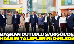 Başkan Dutlulu'dan Sarıgöl çıkarması!