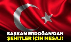 Başkan Erdoğan'dan şehitler için taziye mesajı