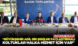 Başkan Günel, yatırım için pay ayrılmadığını açıkladı