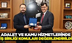 Başkan Kahveci'den Baro Başkanı Sunay'a ziyaret!