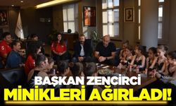 Başkan Zencirci, jimnastikcileri ağırladı