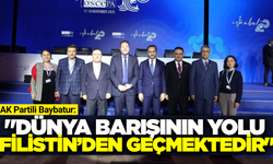 AK Parti Milletvekili Baybatur, AGİT-PA'da kalıcı barış için Filistin'i işaret etti