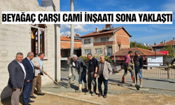 Beyağaç'ın en büyük camisi için geri sayım!