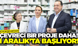 Büyükşehir Belediyesi'nden çevre dostu hamle: 1 Aralık'ta başlıyor!