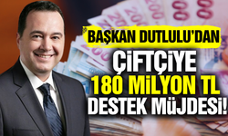 Manisa çiftçisine büyük destek!