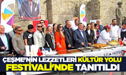 Çeşme'de kültür ve lezzet şöleni