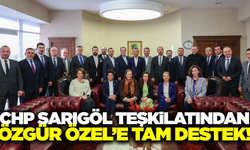 CHP Sarıgöl İlçe Başkanı Nuri Sarı Kurultay Sonrası Özgür Özel'i tebrik etti