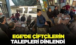 Ege'de çiftçiler bilgilendirildi!