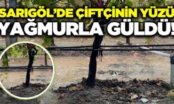 Sarıgöl’de yağışlar üreticinin yüzünü güldürdü