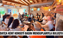 Datça Kent Konseyi basın mensuplarıyla bir araya geldi