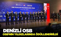 OSBÜK tarafından OSB’nin Yıldızları Ödül Töreni düzenlendi