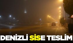 Denizli'de yoğun sis hayatı olumsuz etkiledi