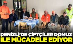 Denizli'de avcılara destek ziyareti