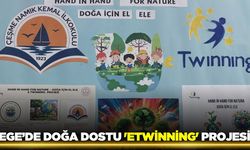 Ege'de öğrenciler, 'eTwinning' projesinde buluştu