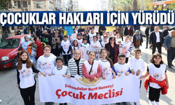Dünya Çocuk Hakları Günü'nde Şehzadeler'de anlamlı yürüyüş!