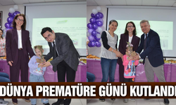 Dünya Prematüre Günü'nde Manisa'da 40 aile bir araya geldi