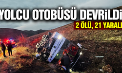 Ege'de yolcu otobüsü kaza yaptı: 2 ölü 21 yaralı