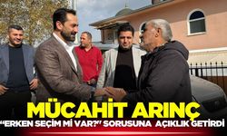 Arınç'tan erken seçim sorusuna yanıt geldi!
