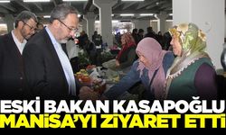 Önceki dönem Gençlik ve Spor Bakanı Kasapoğlu Manisa'yı ziyaret etti