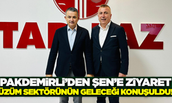 Ferhat Şen, Eski Bakan Bekir Pakdemirli'yi ağırladı