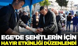 Ege'de şehitler için lokma hayrı düzenlendi!