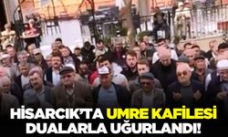 Kütahya'da 24 kişilik umre grubu uğurlandı