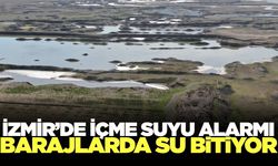 İzmir'in en önemli barajında su seviyesi alarm veriyor