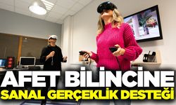 İzmir'de öğrencilere afet bilinci sanal gerçeklik ile anlatıldı