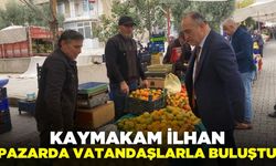 Kaymakam İlhan, esnafla bir araya geldi