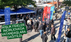 İncirliova halkına kışlık fideler dağıtıldı