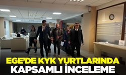 Kütahya'da KYK yurtlarında inceleme